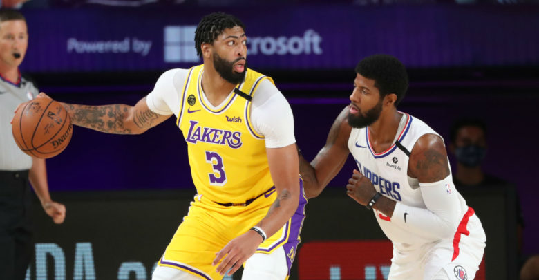 Anthony Davis Lakers Clippers Paul George